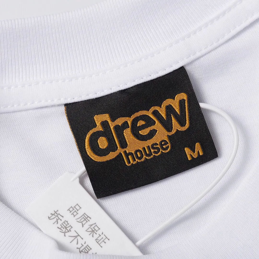 D 050 9 2023SS Same Style drew T g , ！ Quality！！ ， Quality！！ ， ！！ ， ， ， ， ， 。 Sizes：S M L XL ：Black White Royal Blue Red Brown White Orange